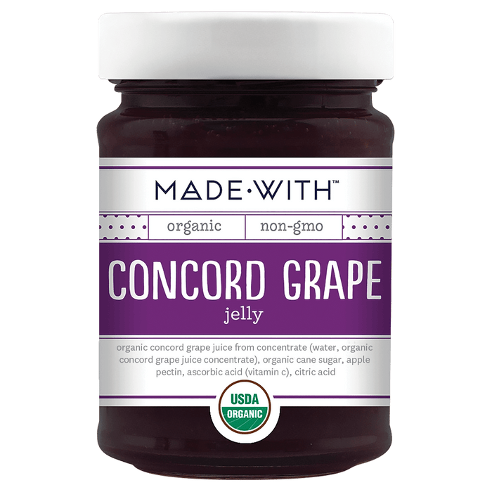 MADE WITH: Jelly Grape Org, 11 oz