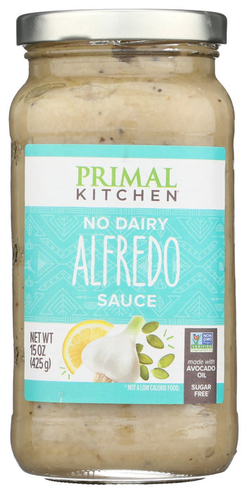 PRIMAL KITCHEN: No Dairy Alfredo Sauce, 15 oz