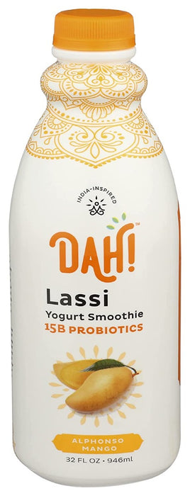 DAHLICIOUS: Alphonso Mango Lassi Yogurt Smoothie, 32 oz