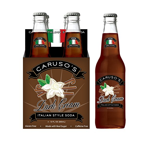 CARUSO: Dark Cream Soda 4Pack, 48 oz