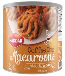 HADDAR: Macaroons Coffee Chip, 10 oz