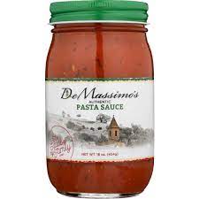 DE MASSIMOS: Sauce Pasta Marinara, 16 oz
