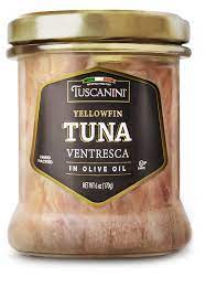 TUSCANINI: Tuna Ventresca Olive Oil, 6 oz