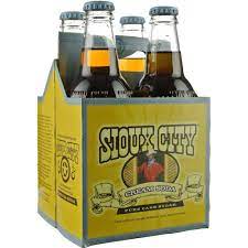 SIOUX CITY: Soda 4Pk Cream Soda, 48 fo