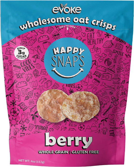 EVOKE HEALTHY FOODS: Oat Berry Crisps, 4 oz