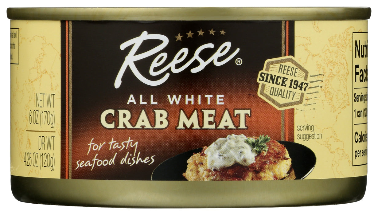 REESE: All White Crab Meat, 6 oz