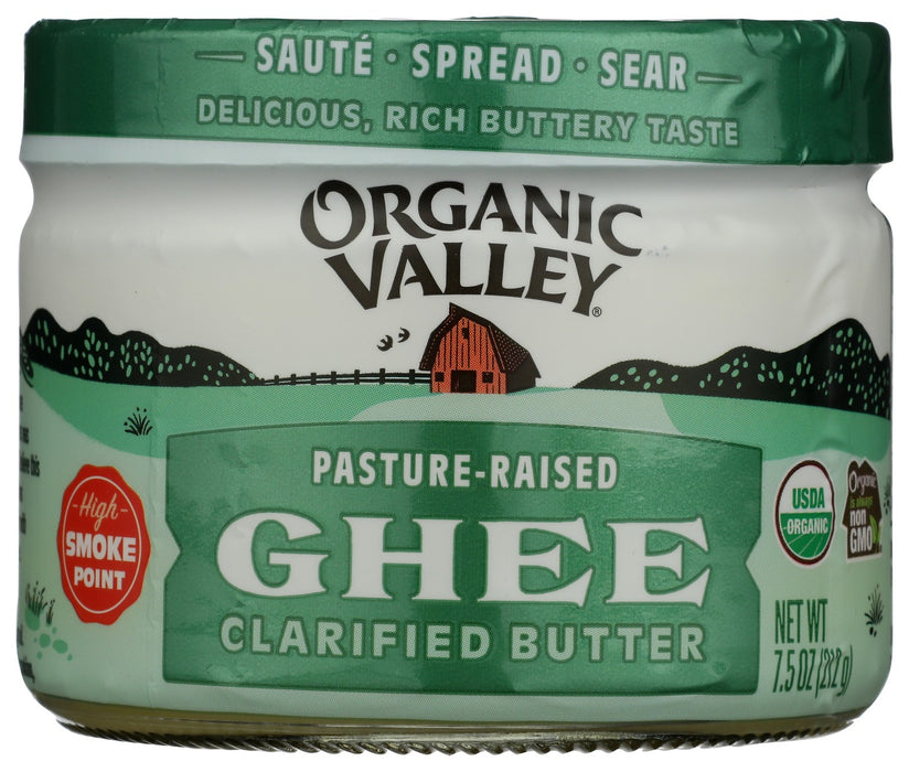 ORGANIC VALLEY: Clarified Butter Ghee, 7.5 oz