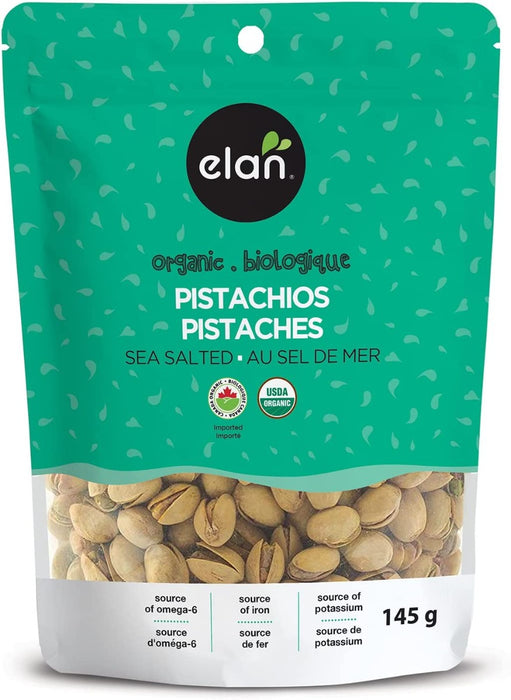 ELAN: Organic Sea Salted Pistachios, 5.1 oz
