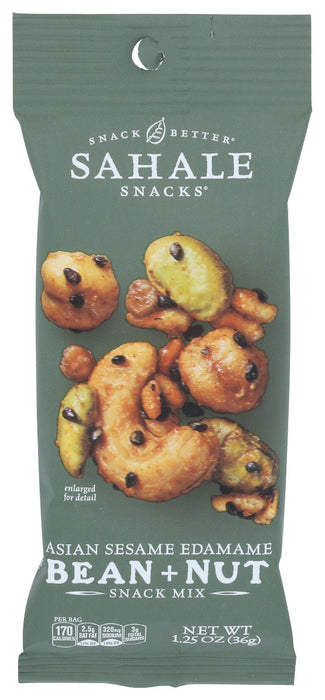 SAHALE SNACKS: Asian Sesame Edamame Bean Nut Snack Mixes, 1.25 oz
