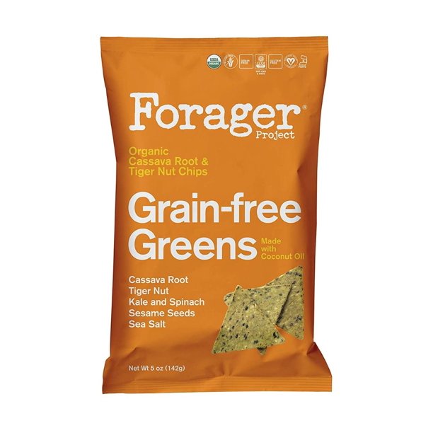 FORAGER: Grain Free Greens Chips, 5 oz