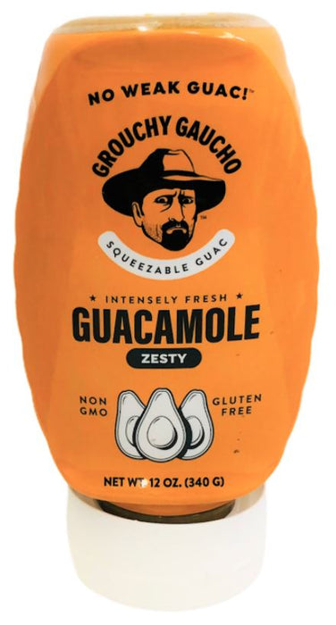 GROUCHY GAUCHO: Zesty Guacamole, 12 oz