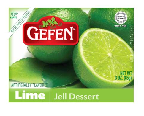 GEFEN: Lime Jello, 3 oz