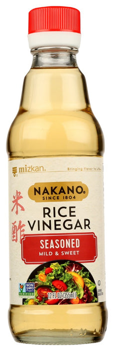 NAKANO: Seasoned Rice Vinegar, 12 oz