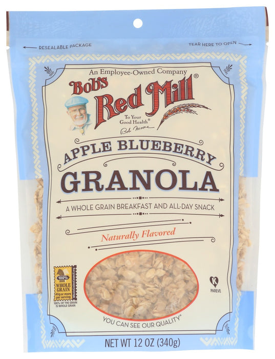 BOBS RED MILL: Apple Blueberry Granola, 12 oz