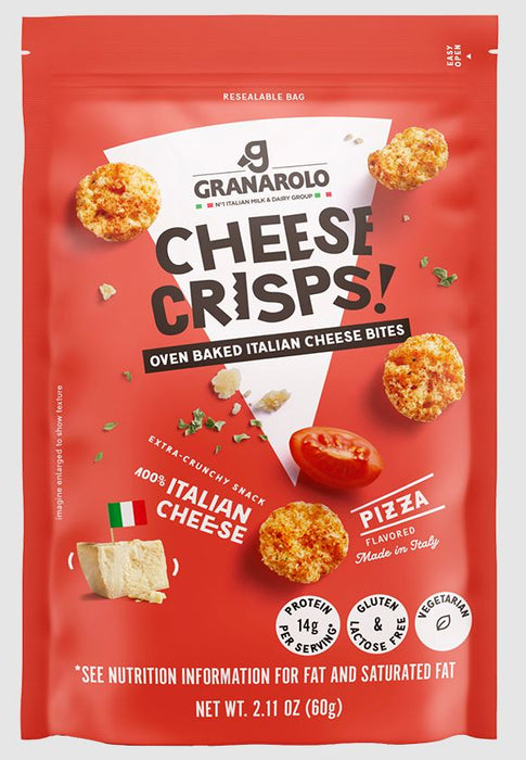 GRANAROLO: Pizza Cheese Crisps, 2.11 oz