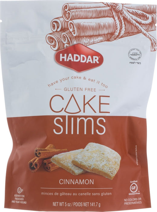 HADDAR: Cinnamon Cake Slims, 5 oz
