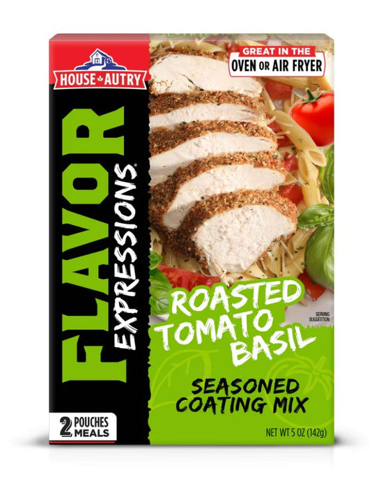 HOUSE AUTRY: Flavor Expressions Roasted Tomato Basil, 5 oz
