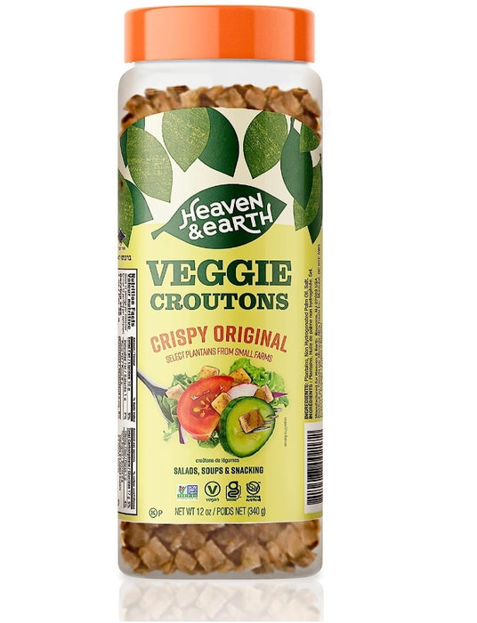 HEAVEN AND EARTH: Croutons Veggie, 12 oz