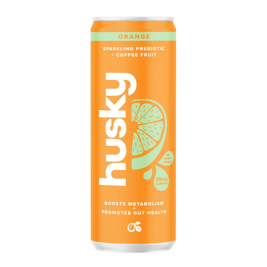 HUSKY: Coffee Sprkl Orange, 12 fo