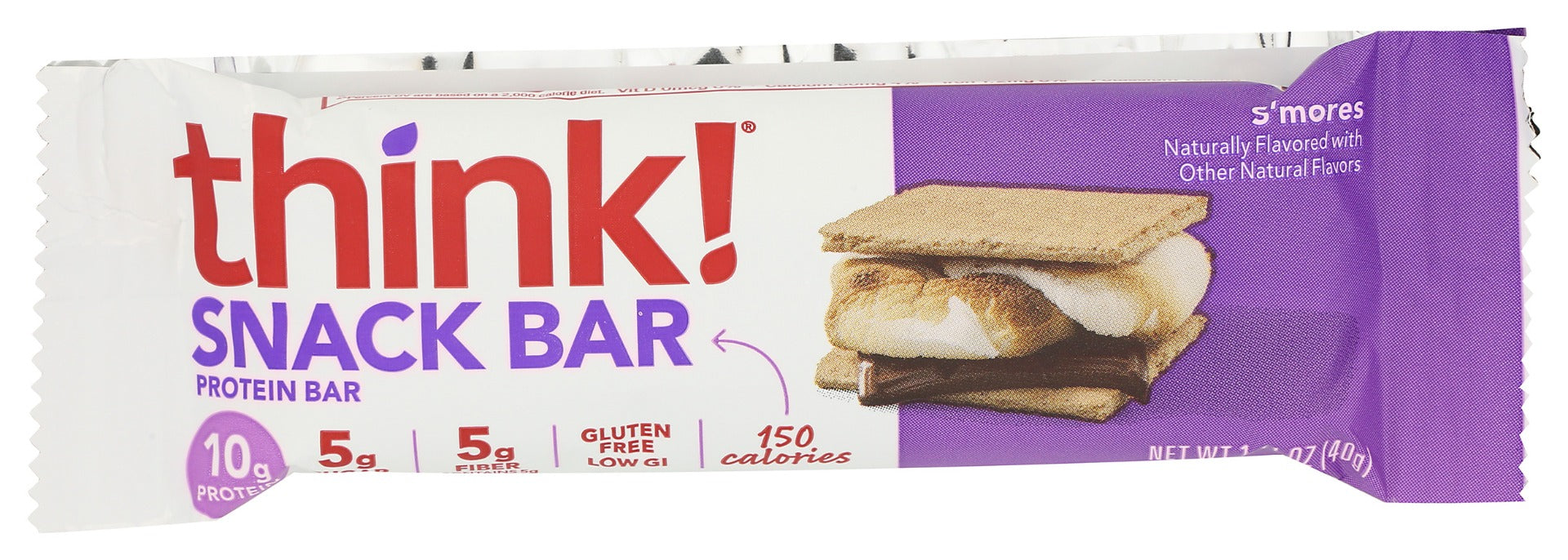 THINK: Protein Snack Bar Smores, 1.41 oz
