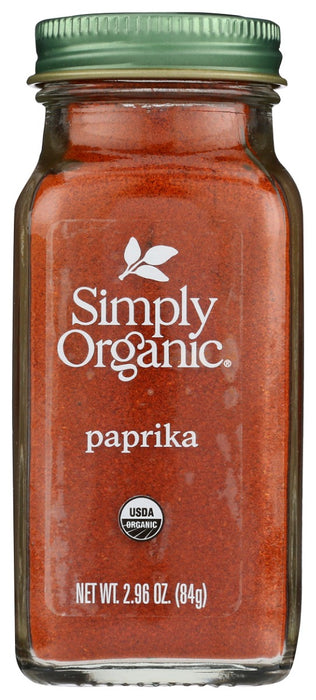 SIMPLY ORGANIC: Paprika Ground, 2.96 oz