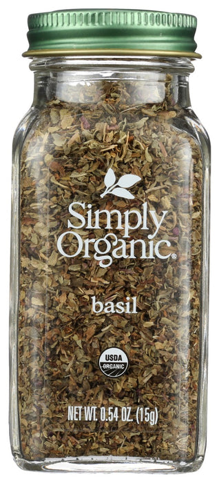 SIMPLY ORGANIC: Basil, 0.54 oz