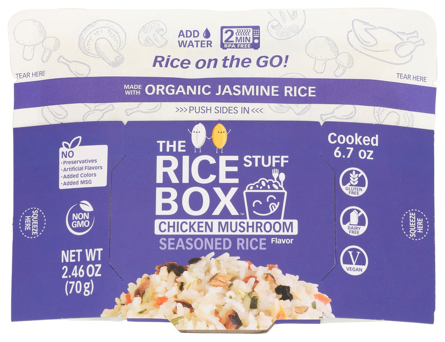 THE RICE STUFF: Rice Box Chicken Mushroom, 2.46 oz