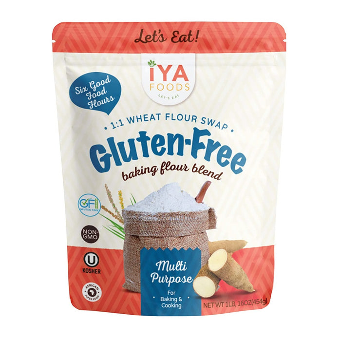 IYA FOODS: Gluten Free Baking Flour, 1 lb