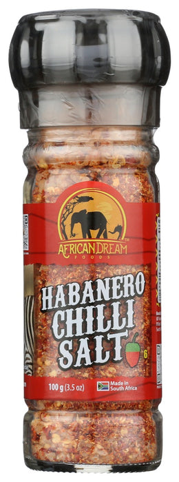 AFRICAN DREAM FOODS: Habanero Chilli Salt, 3.5 oz