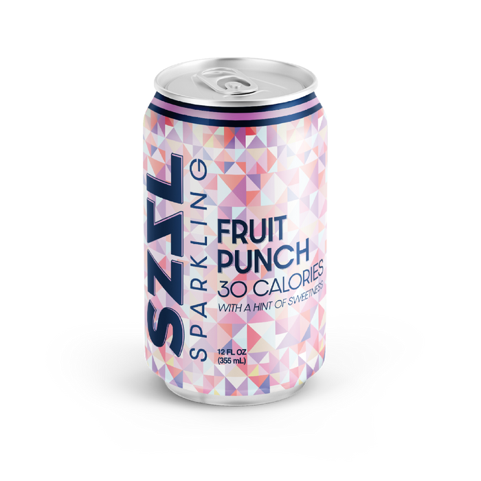 SZZL SPARKLING: Fruit Punch Sparkling Tea, 12 fo