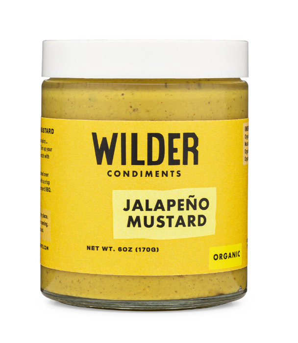 WILDER: Jalapeno Mustard, 6 oz