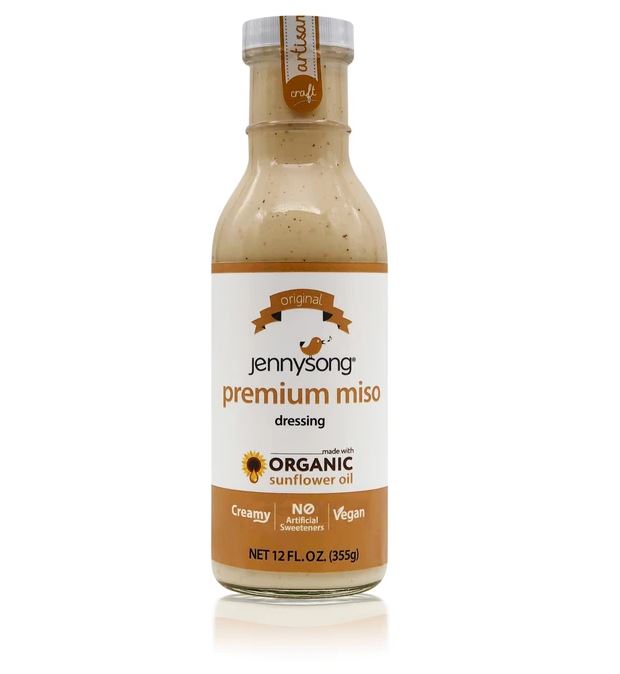 JENNYSONG: Premium Miso Dressing, 12 fo