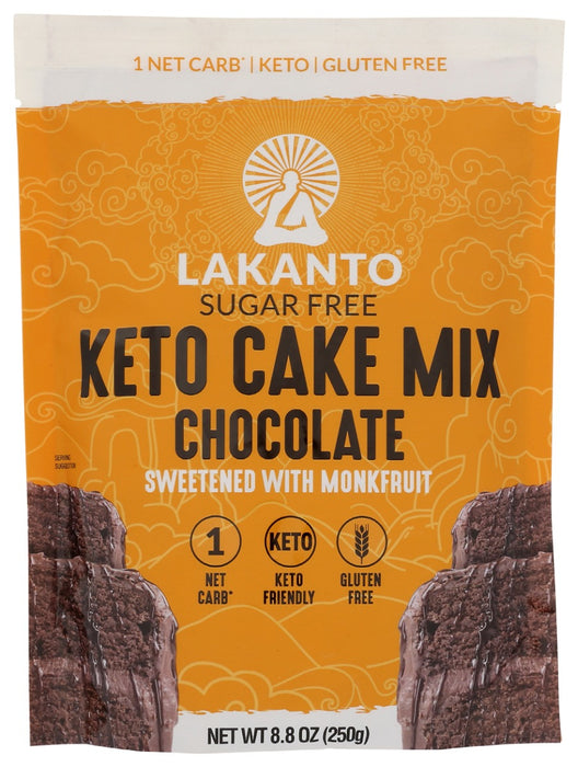 LAKANTO: Sugar Free Cake Mix Chocolate, 8.8 oz