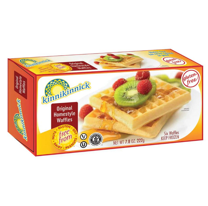 KINNIKINNICK: Original Homestyle Waffles, 7.8 oz