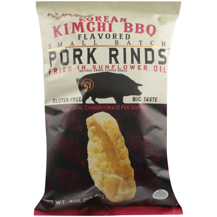 SOUTHERN RECIPE SMALL BATCH: Korean BBQ Pork Rinds, 4 oz
