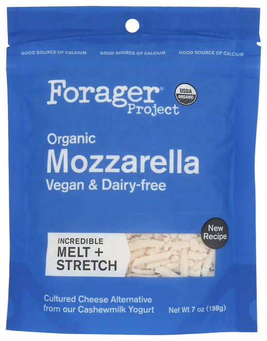 FORAGER: Organic Mozzarella Cheese, 7 oz
