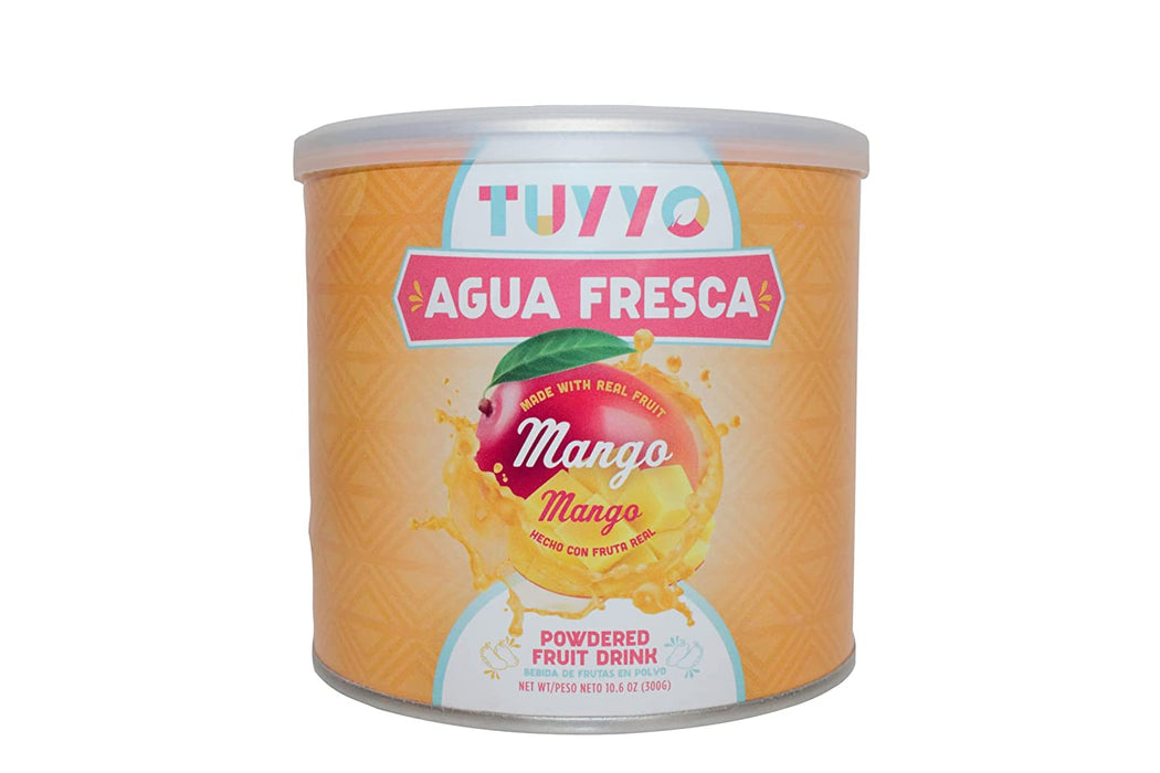 TUYYO: Mango Agua Fresca Powdered Fruit Drink, 10.6 oz