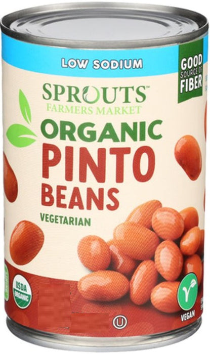 SPROUTS: Beans Pinto Organic, 15 oz