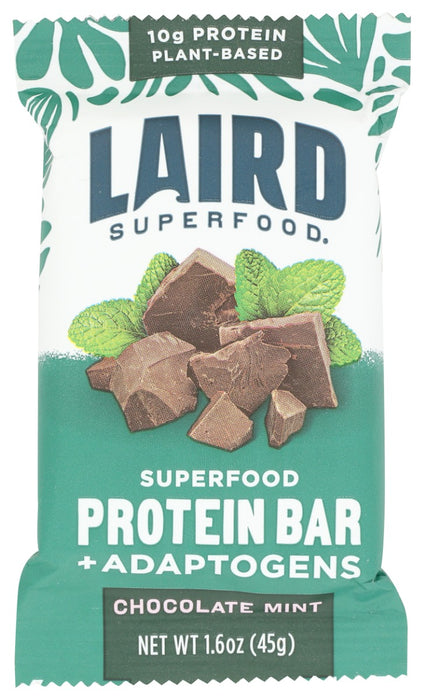 LAIRD SUPERFOOD: Mint Chocolate Protein Bar, 1.6 OZ