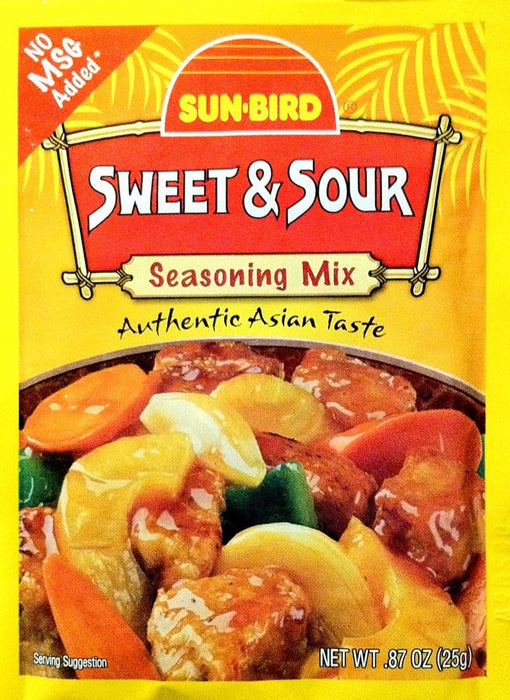 SUNBIRD: Sweet & Sour Seasoning Mix, 0.87 oz