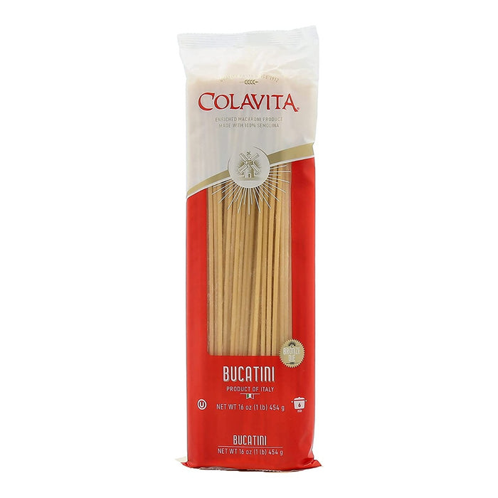 COLAVITA: Pasta Bucatini, 1 LB
