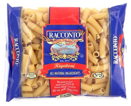 RACCONTO: Rigatoni Macaroni, 16 oz