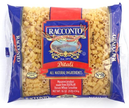 RACCONTO: Ditali Macaroni, 16 oz