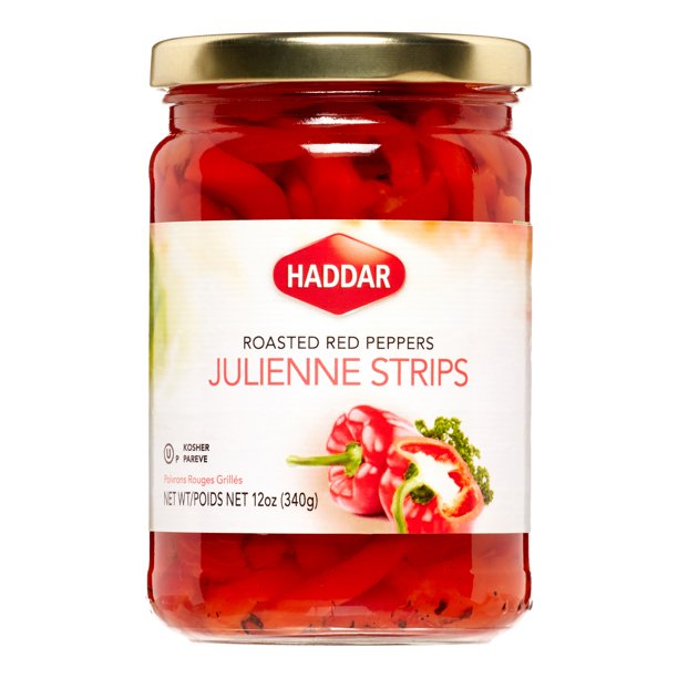 HADDAR: Roasted Red Peppers, 12 oz