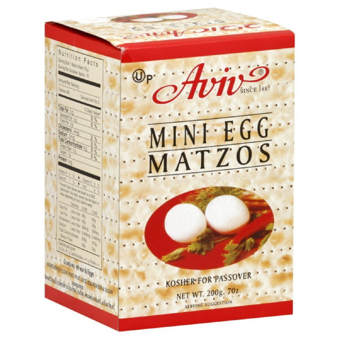 AVIV: Mini Egg Matzos, 7 oz