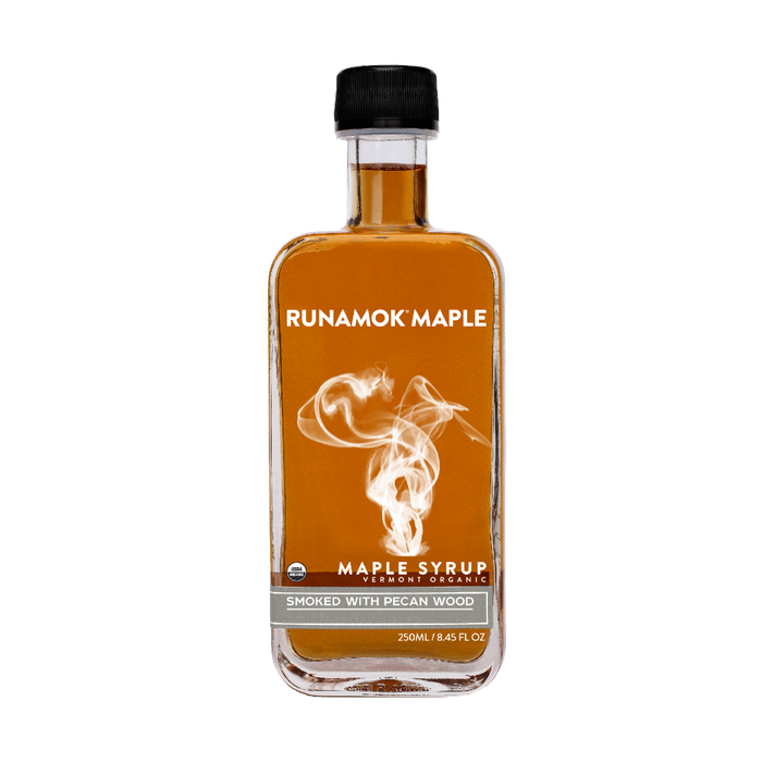 RUNAMOK MAPLE: Smoked With Pecan Wood Maple Syrup, 8.45 fo