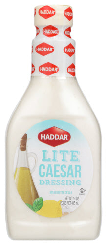 HADDAR: Light Caesar Dressing, 10 oz