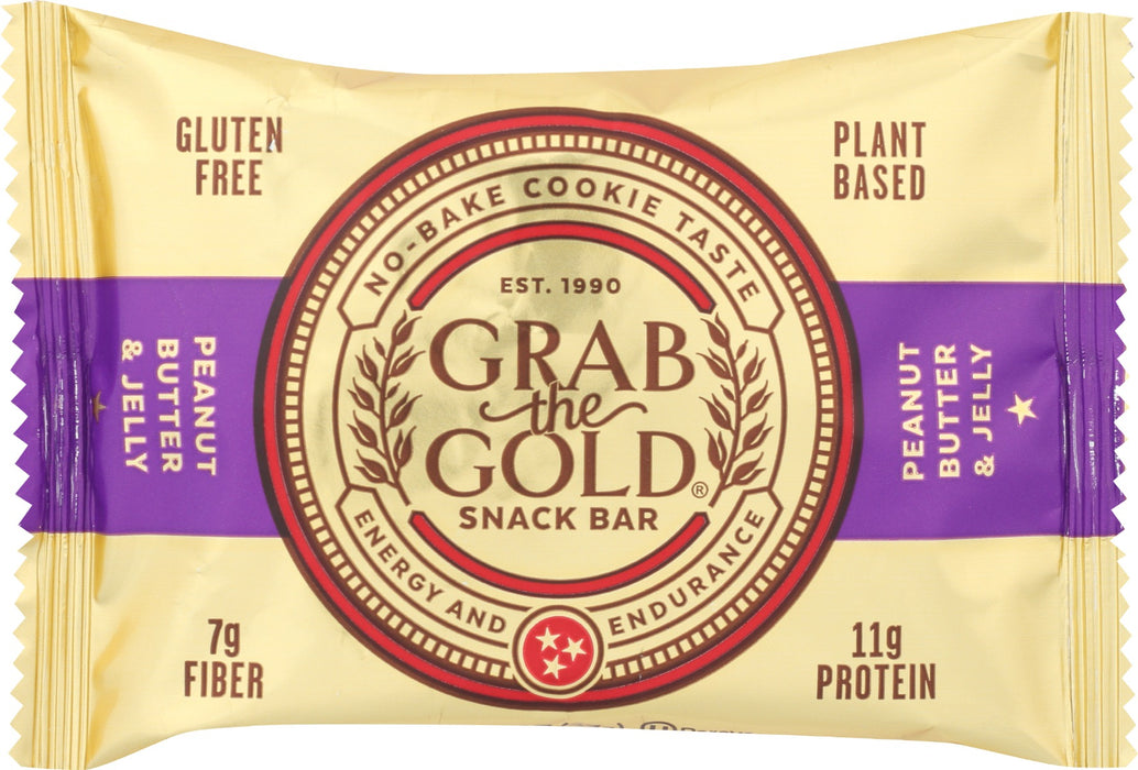 GRAB THE GOLD: Peanut Butter & Jelly Snack Bars, 2 oz