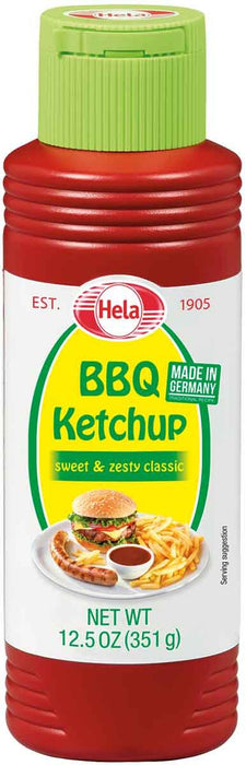 HELA: Sweet & Zesty Classic BBQ Ketchup, 12.5 oz