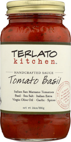 TERLATO KITCHEN: Tomato Basil Sauce, 24 oz